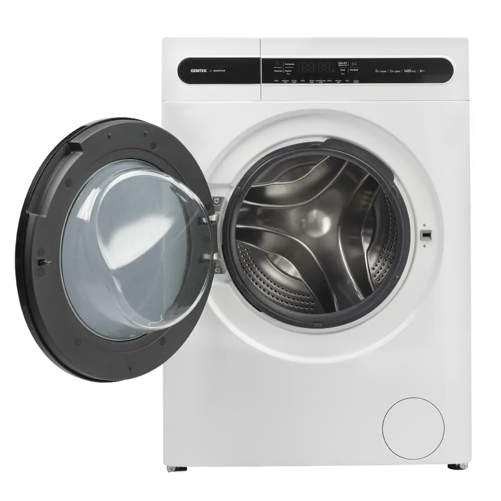 Фото 4 Стиральная машина с сушкой Centek Ct-1951 60x84.7x43 см 8 кг цвет белый Фото 4 Стиральная машина с сушкой Centek Ct-1951 60x84.7x43 см 8 кг цвет белый