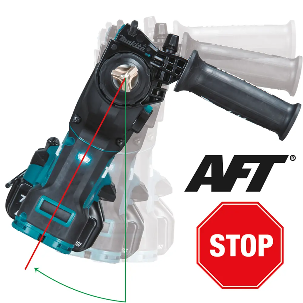 Фото 4 Перфоратор аккумуляторный бесщеточный SDS-plus Makita DHR282ZJU, 36 В Li-Ion, 2.8 Дж, без АКБ и ЗУ Фото 4 Перфоратор аккумуляторный бесщеточный SDS-plus Makita DHR282ZJU, 36 В Li-Ion, 2.8 Дж, без АКБ и ЗУ