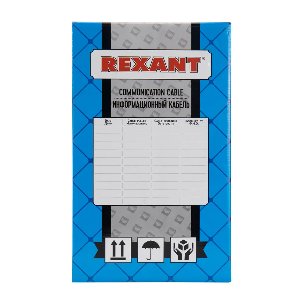Фото 9 Кабель витая пара Rexant U/UTP CAT 6 ZH нг(А)-HF 4PR 23AWG indoor solid оранжевый 305 м Фото 9 Кабель витая пара Rexant U/UTP CAT 6 ZH нг(А)-HF 4PR 23AWG indoor solid оранжевый 305 м