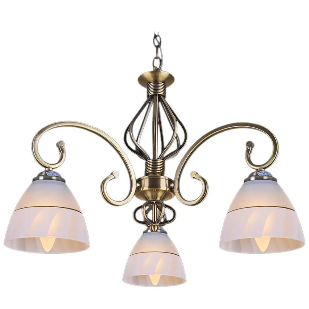 Фото Люстра подвесная Reluce Нет 03514-0.4-03 3 лампа 9 м² цвет бронза Фото Люстра подвесная Reluce Нет 03514-0.4-03 3 лампа 9 м² цвет бронза