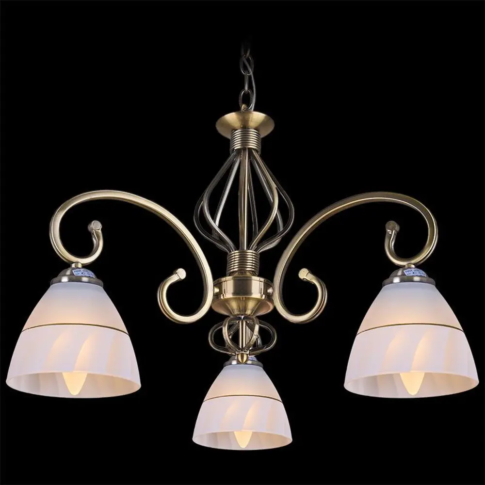 Фото 3 Люстра подвесная Reluce Нет 03514-0.4-03 3 лампа 9 м² цвет бронза Фото 3 Люстра подвесная Reluce Нет 03514-0.4-03 3 лампа 9 м² цвет бронза