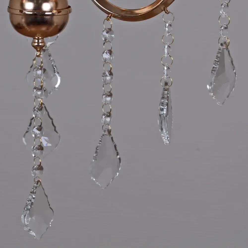 Фото 5 Люстра подвесная Reluce fgd+cl Rlc_06315-0.4-05_fgd_cl 5 ламп 30 м² цвет золото/прозрачный Фото 5 Люстра подвесная Reluce fgd+cl Rlc_06315-0.4-05_fgd_cl 5 ламп 30 м² цвет золото/прозрачный