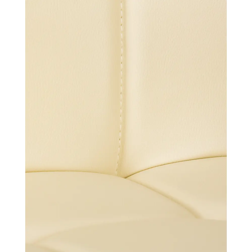 Фото 6 Офисное кресло Dobrin Terry 58x95x58 см искусственная кожа цвет кремовый