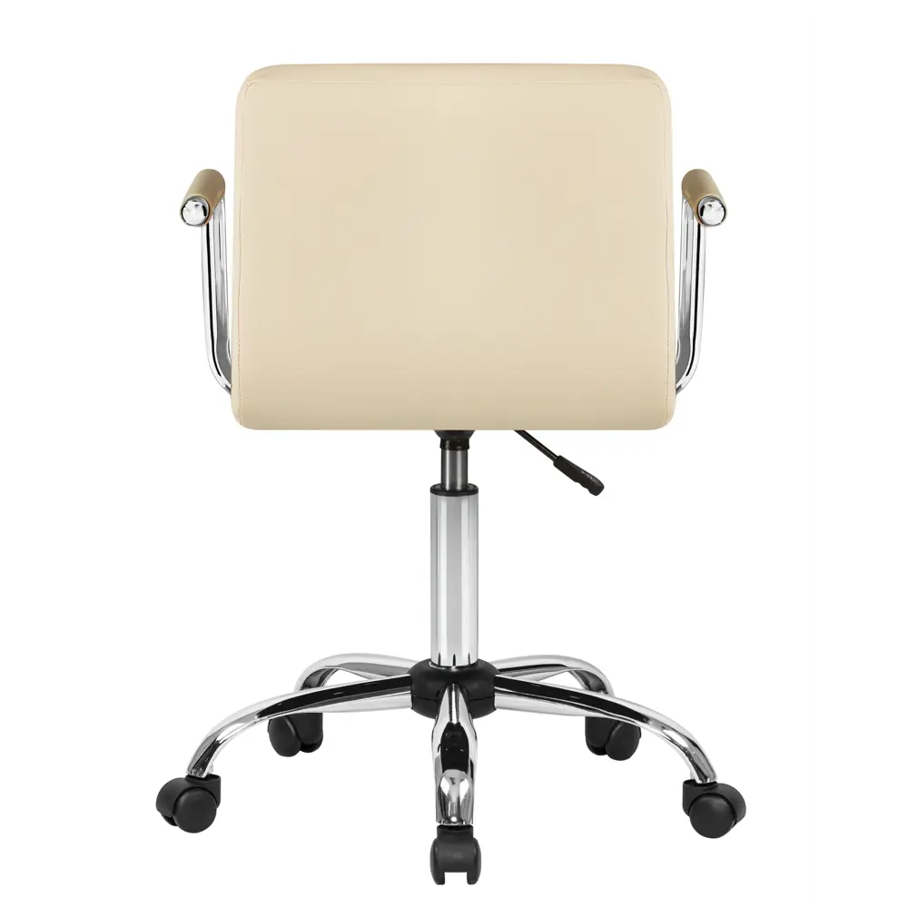 Фото 5 Офисное кресло Dobrin Terry 58x95x58 см искусственная кожа цвет кремовый