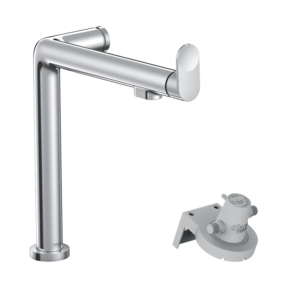 Фото Смеситель для кухни однорычажный Hansgrohe 76804000 излив 23.9 см цвет хром Фото Смеситель для кухни однорычажный Hansgrohe 76804000 излив 23.9 см цвет хром