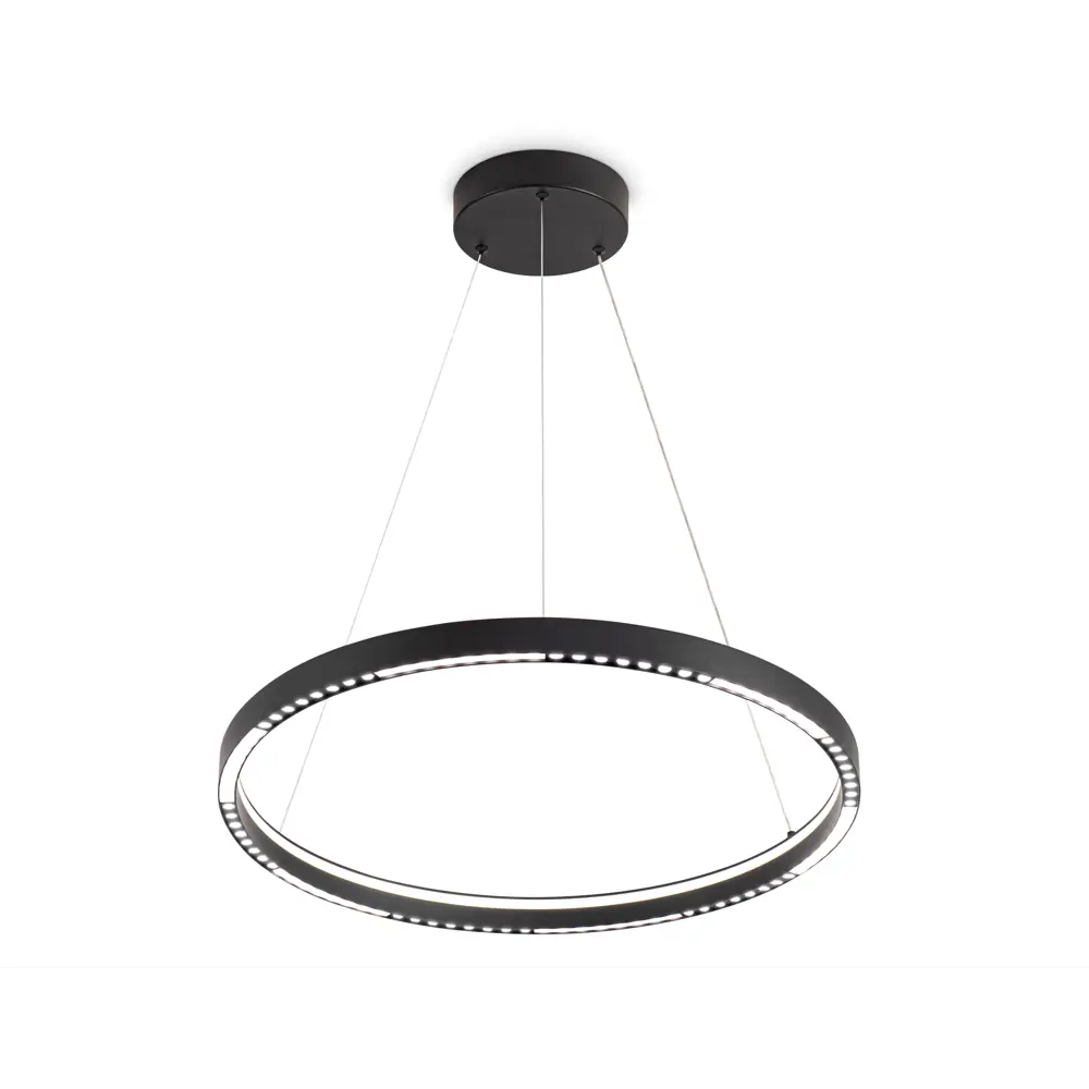 Фото Люстра подвесная светодиодная Ambrella Light Comfort Ambr_fl5852 20 м² теплый белый (желтый) свет цвет черный Фото Люстра подвесная светодиодная Ambrella Light Comfort Ambr_fl5852 20 м² теплый белый (желтый) свет цвет черный