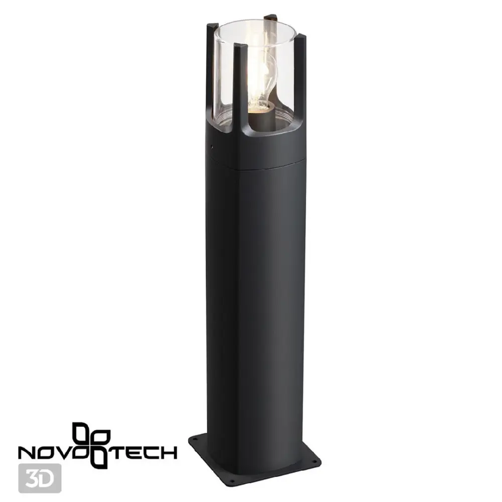 Фото 3 Столб уличный Novotech 370959 20 Вт E27 IP54 цвет основания черный 80 см Фото 3 Столб уличный Novotech 370959 20 Вт E27 IP54 цвет основания черный 80 см
