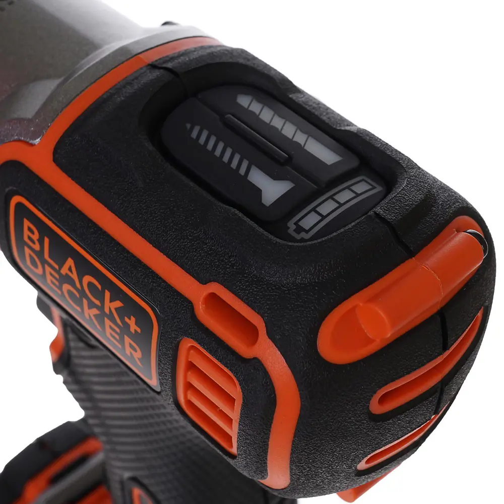 Фото 2 Дрель-шуруповерт аккумуляторная Black&Decker ASD18KB, 18 В Li 2x1.5 Ач Фото 2 Дрель-шуруповерт аккумуляторная Black&Decker ASD18KB, 18 В Li 2x1.5 Ач