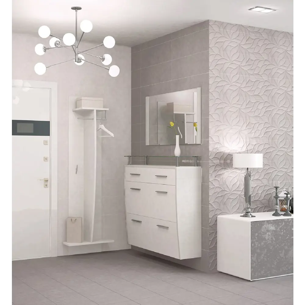 Фото 2 Плитка Eletto ceramica 506141102 24.2x70см 1.02 м² цвет серый, цена за упаковку Фото 2 Плитка Eletto ceramica 506141102 24.2x70см 1.02 м² цвет серый, цена за упаковку