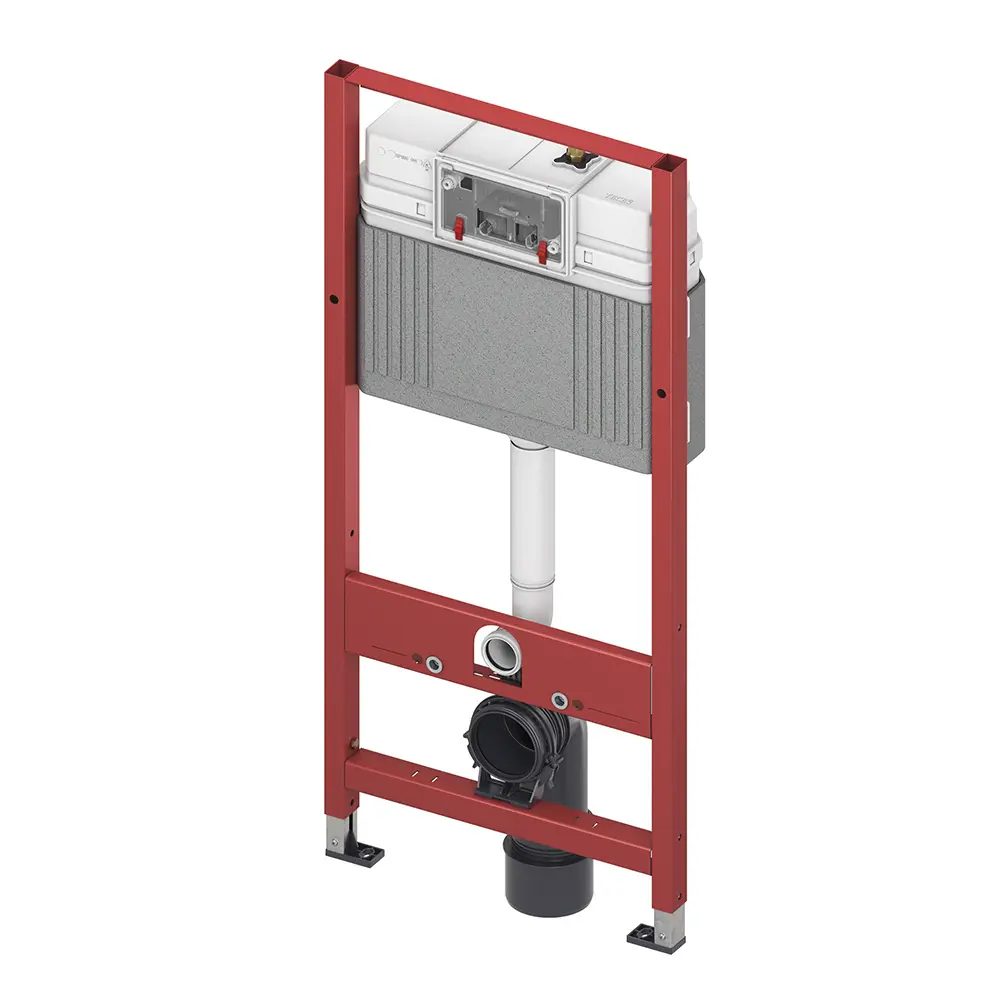 Фото 3 Инсталляция для унитаза Tece с пластиковой клавишей смыва Teceloop графит металлик Фото 3 Инсталляция для унитаза Tece с пластиковой клавишей смыва Teceloop графит металлик