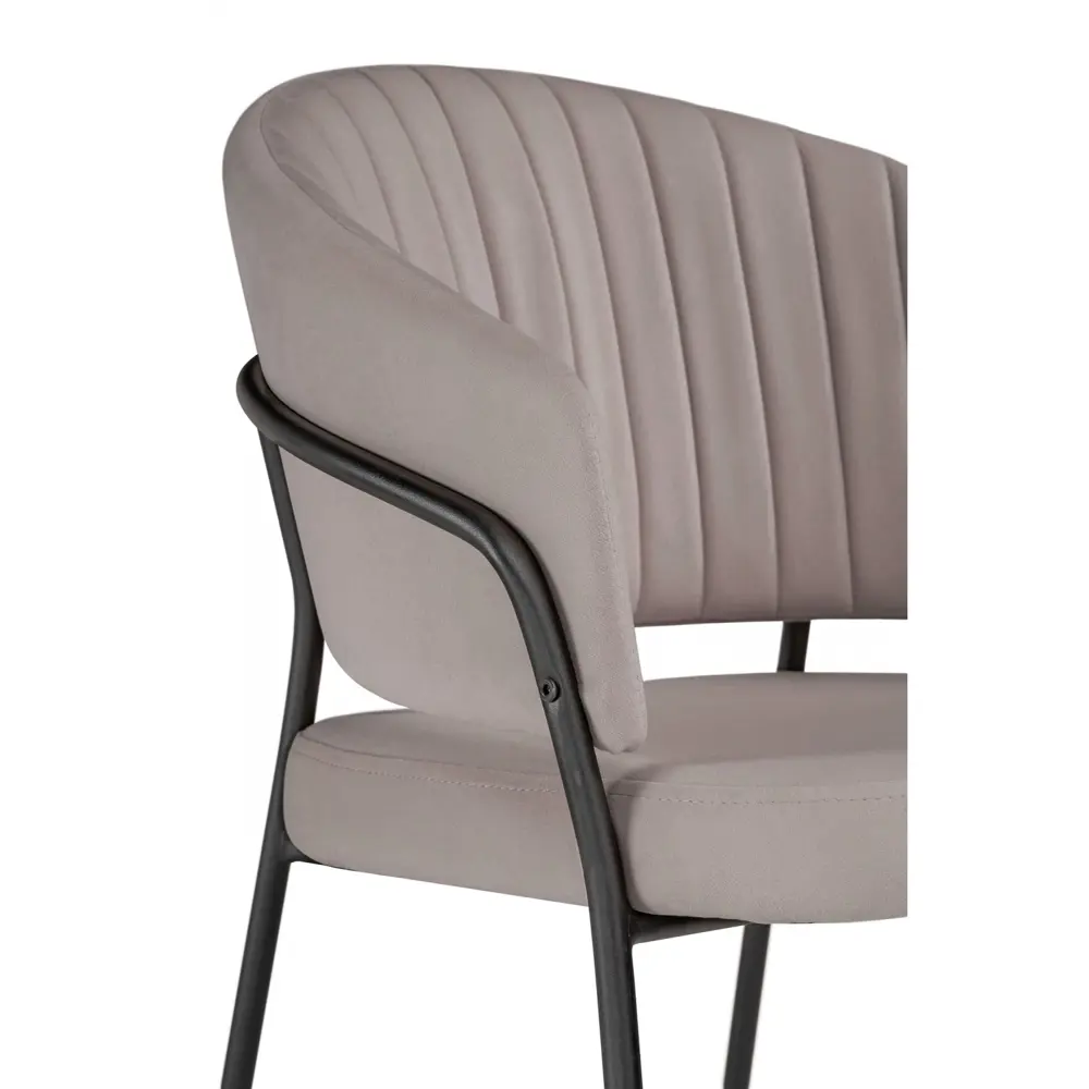 Фото 6 Стул Woodville 592482 48x80x52 см велюр цвет бежевый Фото 6 Стул Woodville 592482 48x80x52 см велюр цвет бежевый