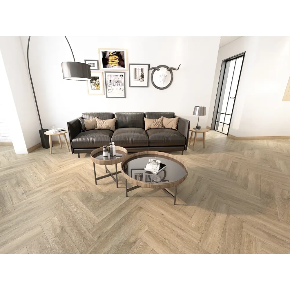 Фото 2 SPC плитка Icon Oak Bouvet 43 класс толщина 4 мм 1.31 м², цена за упаковку Фото 2 SPC плитка Icon Oak Bouvet 43 класс толщина 4 мм 1.31 м², цена за упаковку