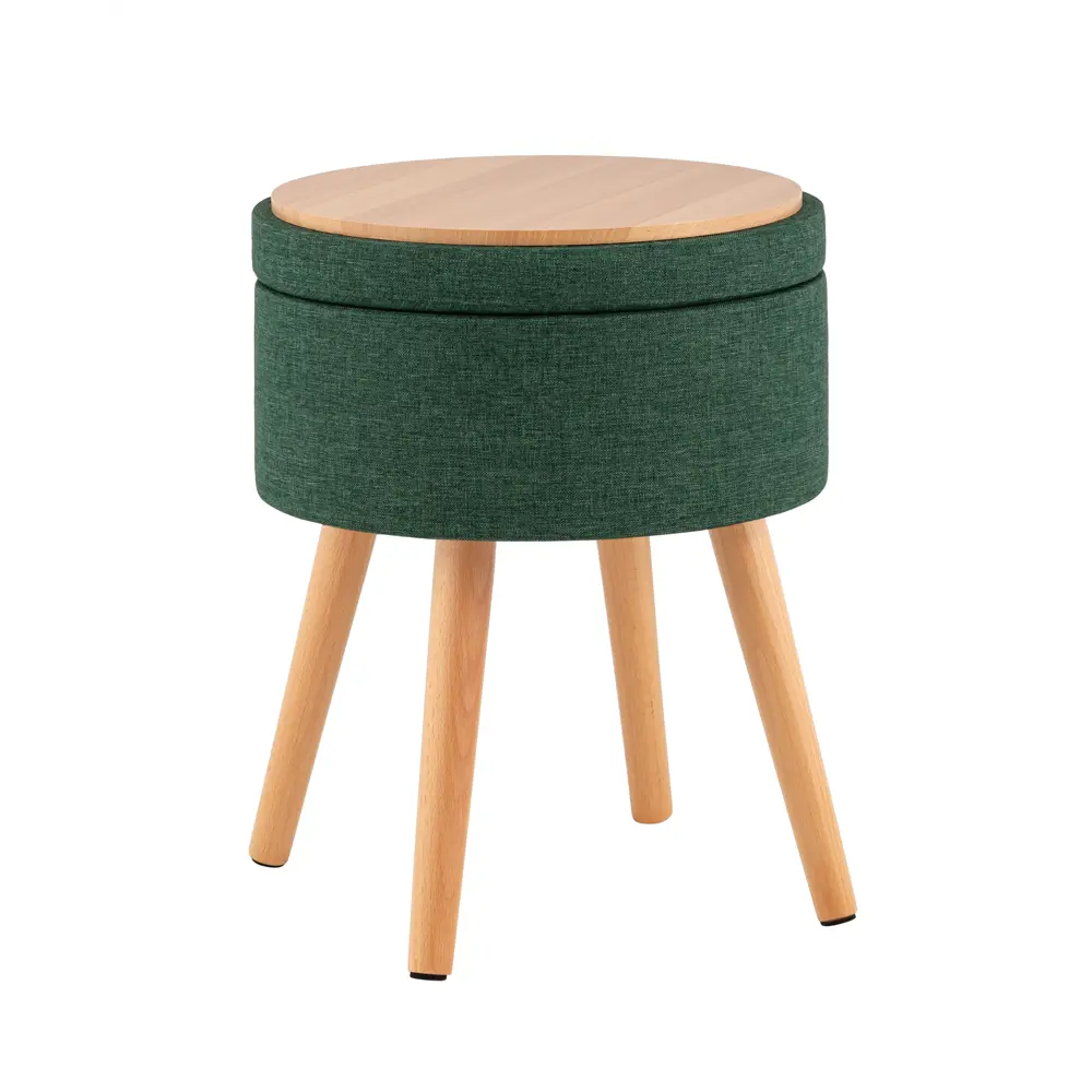 Фото 3 Пуф рогожка Stool Group Store Woody HS-WL14 V75 BOX2, 36x45 см, цвет зеленый Фото 3 Пуф рогожка Stool Group Store Woody HS-WL14 V75 BOX2, 36x45 см, цвет зеленый