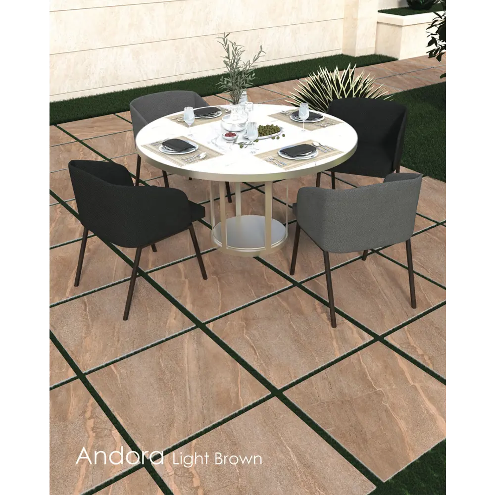 Фото Керамогранит Керамопро Камень Andora Brown 60x60см цвет andora brown Фото Керамогранит Керамопро Камень Andora Brown 60x60см цвет andora brown