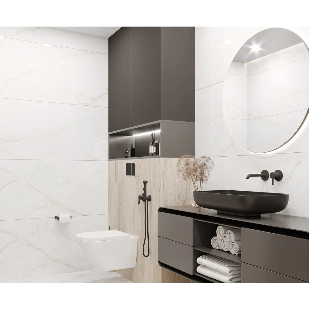 Фото Керамогранит Laparet Torso Gold x9999282610 60x120см 1.44 м² цвет белый, цена за упаковку Фото Керамогранит Laparet Torso Gold x9999282610 60x120см 1.44 м² цвет белый, цена за упаковку