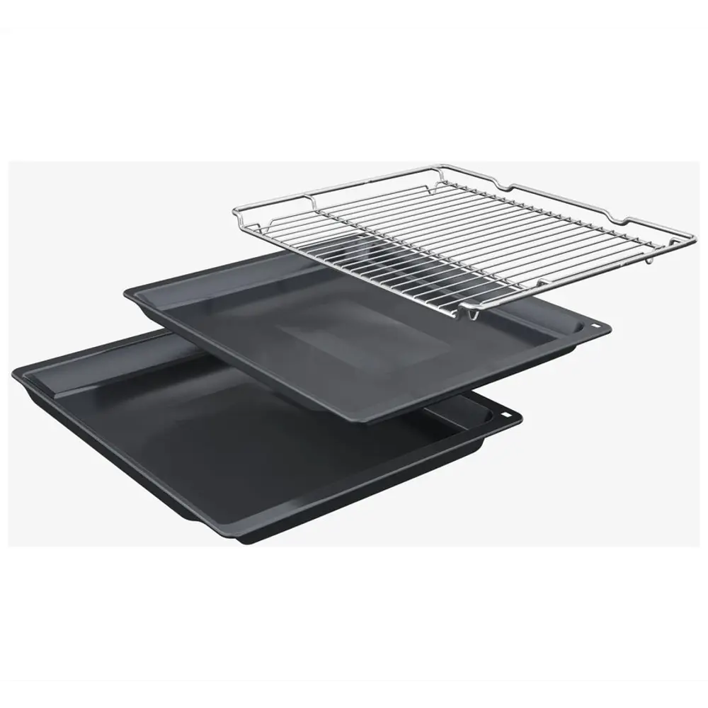 Фото 6 Встраиваемый духовой шкаф Bosch Hbg7341B1 59.40x59.50x56.80 см цвет черный Фото 6 Встраиваемый духовой шкаф Bosch Hbg7341B1 59.40x59.50x56.80 см цвет черный