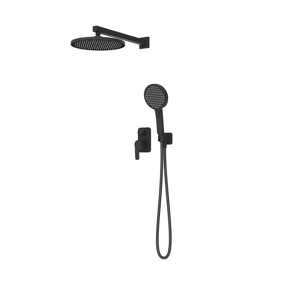 Фото Душевая стойка Iddis Optima home ophbl02i67 встраиваемая 5 режимная цвет черный матовый Фото Душевая стойка Iddis Optima home ophbl02i67 встраиваемая 5 режимная цвет черный матовый