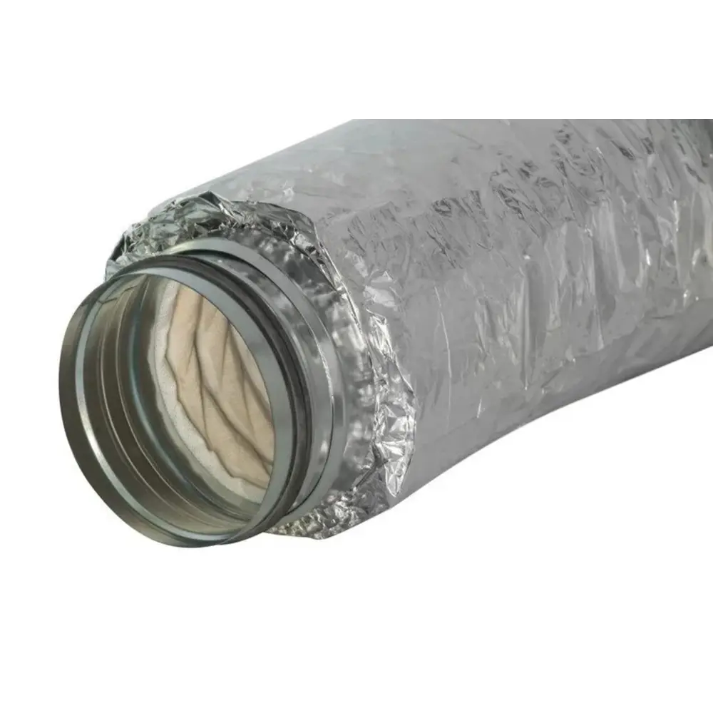 Фото 6 Шумоглушитель гибкий DEC International Connectdec T1-NONWOVEN D160 мм 1 м алюминий Фото 6 Шумоглушитель гибкий DEC International Connectdec T1-NONWOVEN D160 мм 1 м алюминий