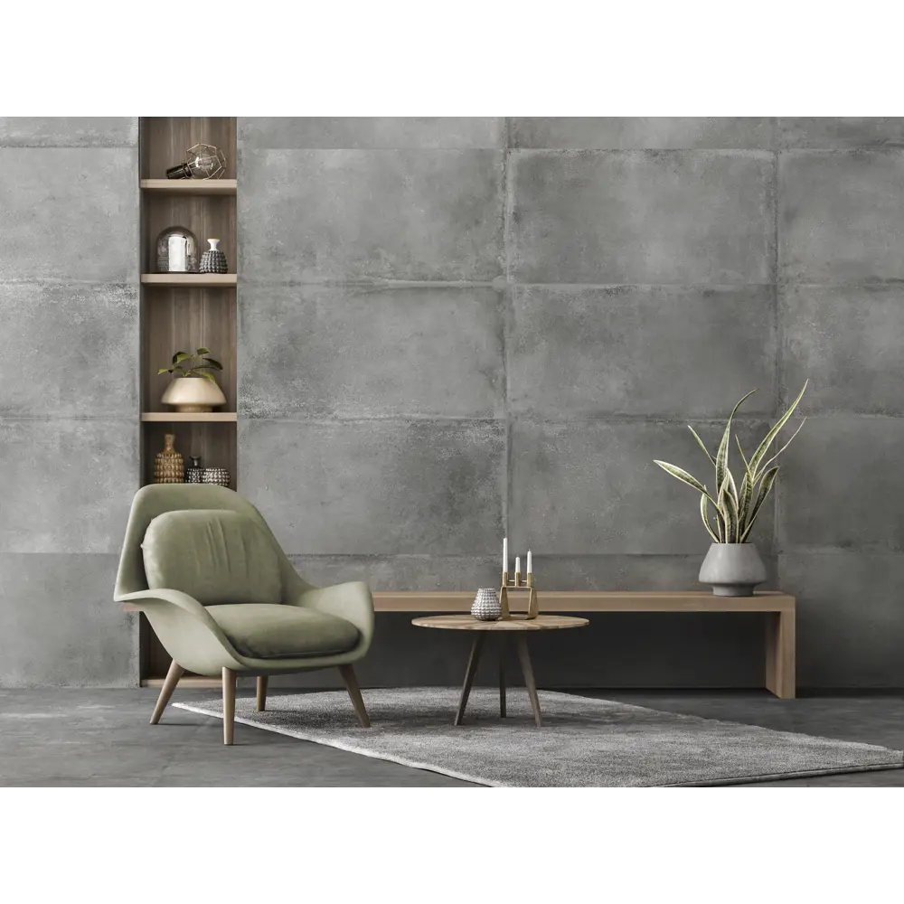 Фото 5 Керамогранит Global tile Forza_GT GT120603505MCR 120x60см 1.44 м² цвет черный, цена за упаковку Фото 5 Керамогранит Global tile Forza_GT GT120603505MCR 120x60см 1.44 м² цвет черный, цена за упаковку