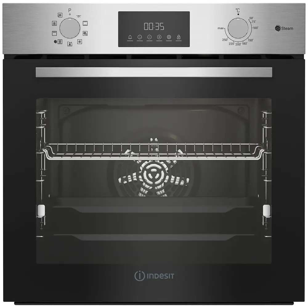 Фото Встраиваемый духовой шкаф Indesit Ifse 3841 J Ix 59.40x59.50x59 см цвет нержавеющая сталь Фото Встраиваемый духовой шкаф Indesit Ifse 3841 J Ix 59.40x59.50x59 см цвет нержавеющая сталь