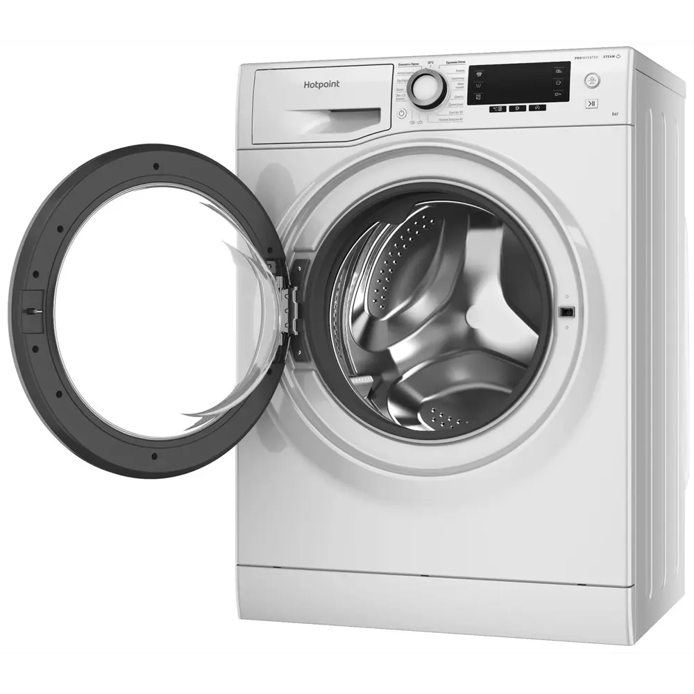 Фото 3 Стиральная машина Hotpoint Nsd 6239 S Ve Ru 59.50x85x42.50 см 6 кг цвет белый Фото 3 Стиральная машина Hotpoint Nsd 6239 S Ve Ru 59.50x85x42.50 см 6 кг цвет белый