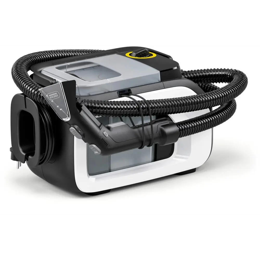 Фото 2 Пылесос с пылесборником с влажной уборкой Karcher 1.081-530.0 500 Вт цвет черно-белый Фото 2 Пылесос с пылесборником с влажной уборкой Karcher 1.081-530.0 500 Вт цвет черно-белый