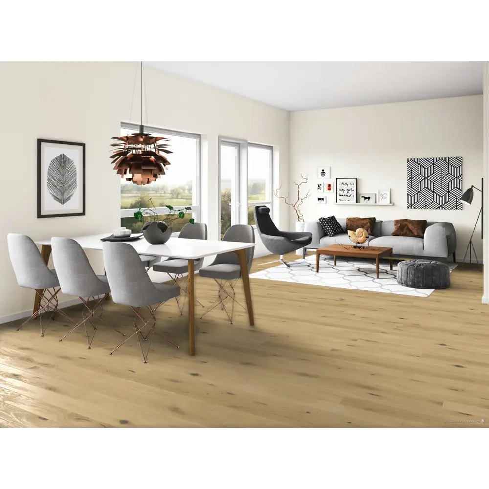 Фото 2 Инженерная доска Bauwerk Casapark Crema Дуб слегка копченый толщина 14 мм 3.06 м², цена за упаковку Фото 2 Инженерная доска Bauwerk Casapark Crema Дуб слегка копченый толщина 14 мм 3.06 м², цена за упаковку