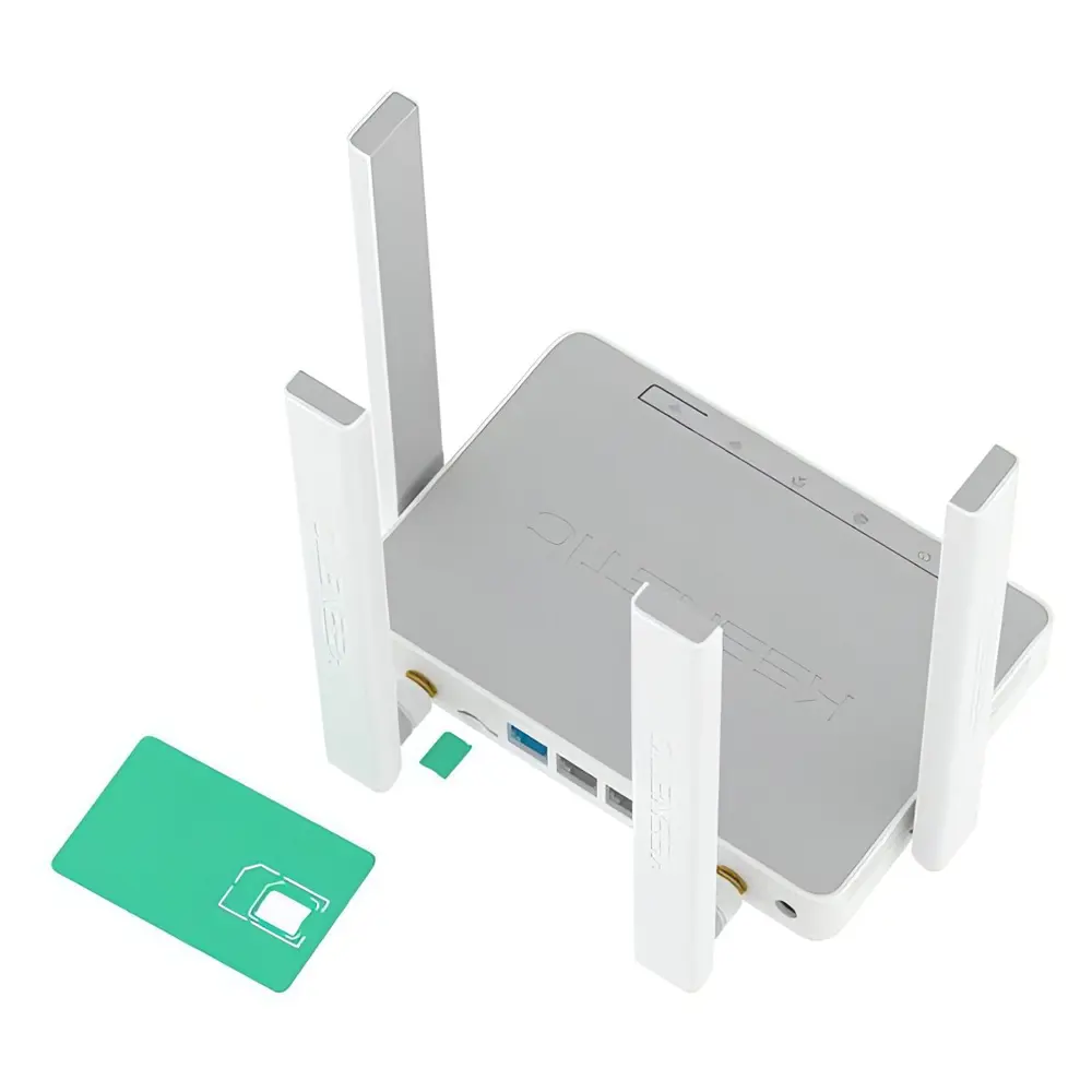 Фото 4 Маршрутизатор Keenetic Explorer 4G KN-4910 цвет белый Фото 4 Маршрутизатор Keenetic Explorer 4G KN-4910 цвет белый
