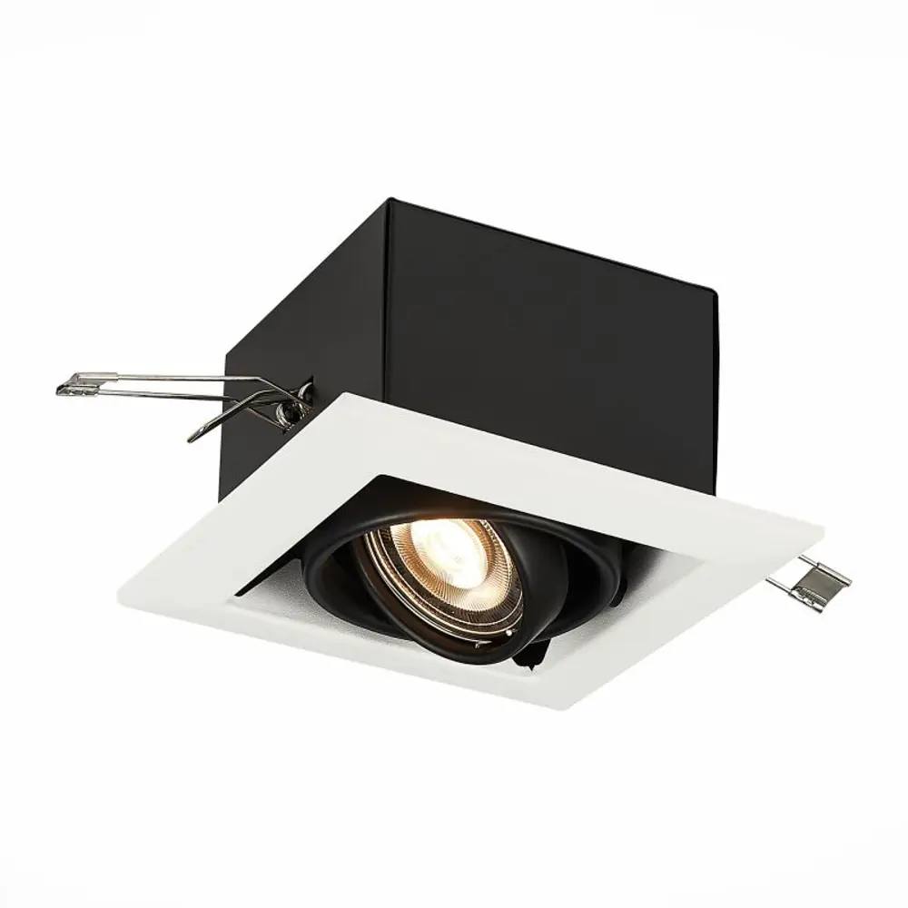 Фото Светильник точечный встраиваемый ST LUCE ST250.548.01 HEMI под отверстие 130 мм 3 м² цвет белый Фото Светильник точечный встраиваемый ST LUCE ST250.548.01 HEMI под отверстие 130 мм 3 м² цвет белый