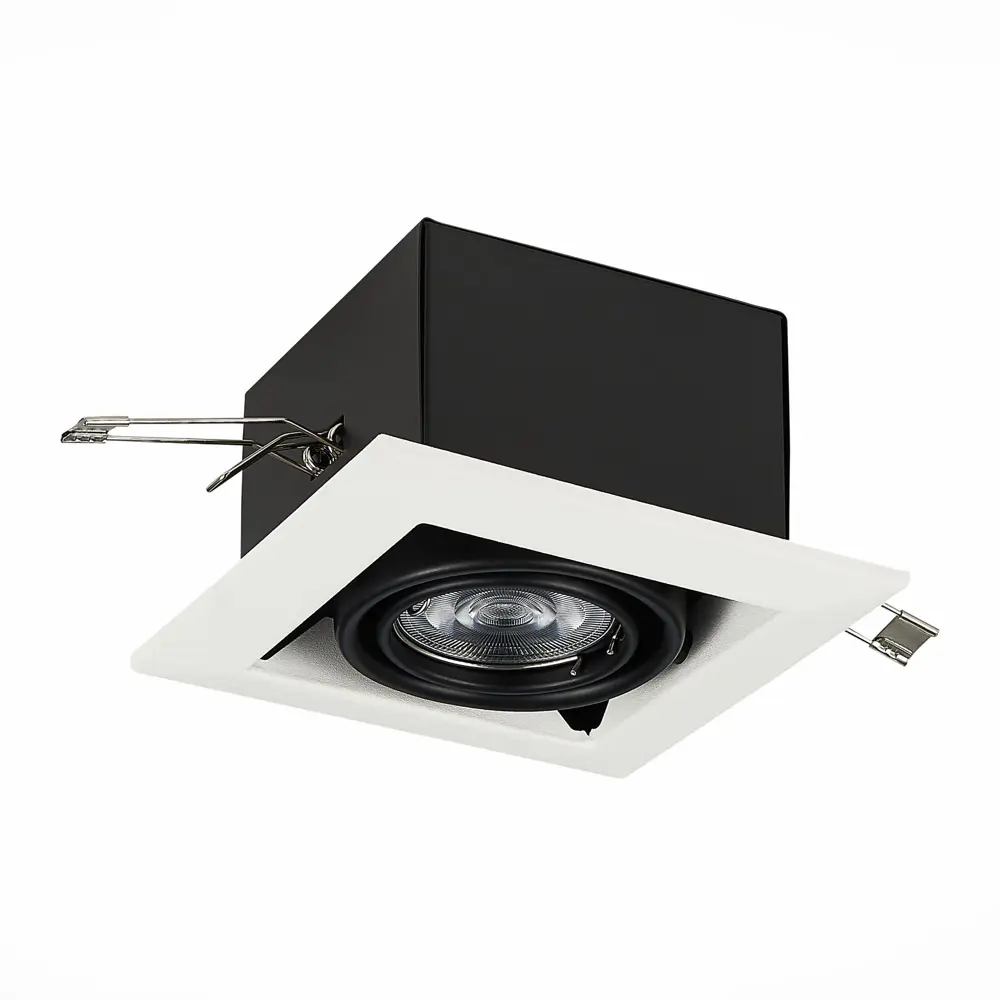 Фото 3 Светильник точечный встраиваемый ST LUCE ST250.548.01 HEMI под отверстие 130 мм 3 м² цвет белый Фото 3 Светильник точечный встраиваемый ST LUCE ST250.548.01 HEMI под отверстие 130 мм 3 м² цвет белый