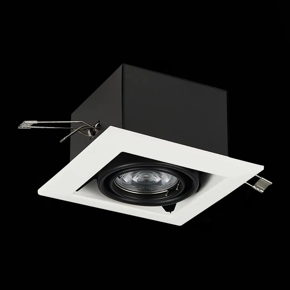 Фото 11 Светильник точечный встраиваемый ST LUCE ST250.548.01 HEMI под отверстие 130 мм 3 м² цвет белый Фото 11 Светильник точечный встраиваемый ST LUCE ST250.548.01 HEMI под отверстие 130 мм 3 м² цвет белый