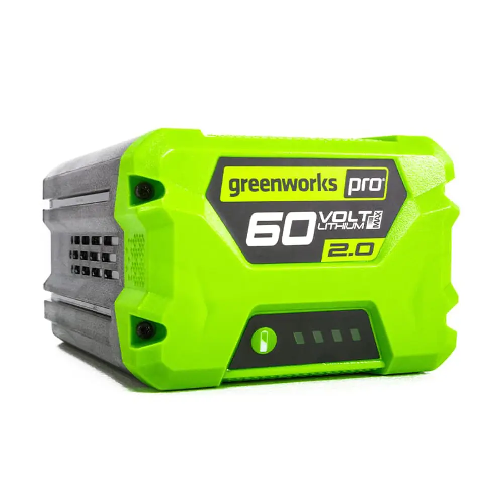 Фото 4 Аккумулятор Greenworks G60B2 60 В Li-Ion 2 Ач в комплекте с перчатками Фото 4 Аккумулятор Greenworks G60B2 60 В Li-Ion 2 Ач в комплекте с перчатками