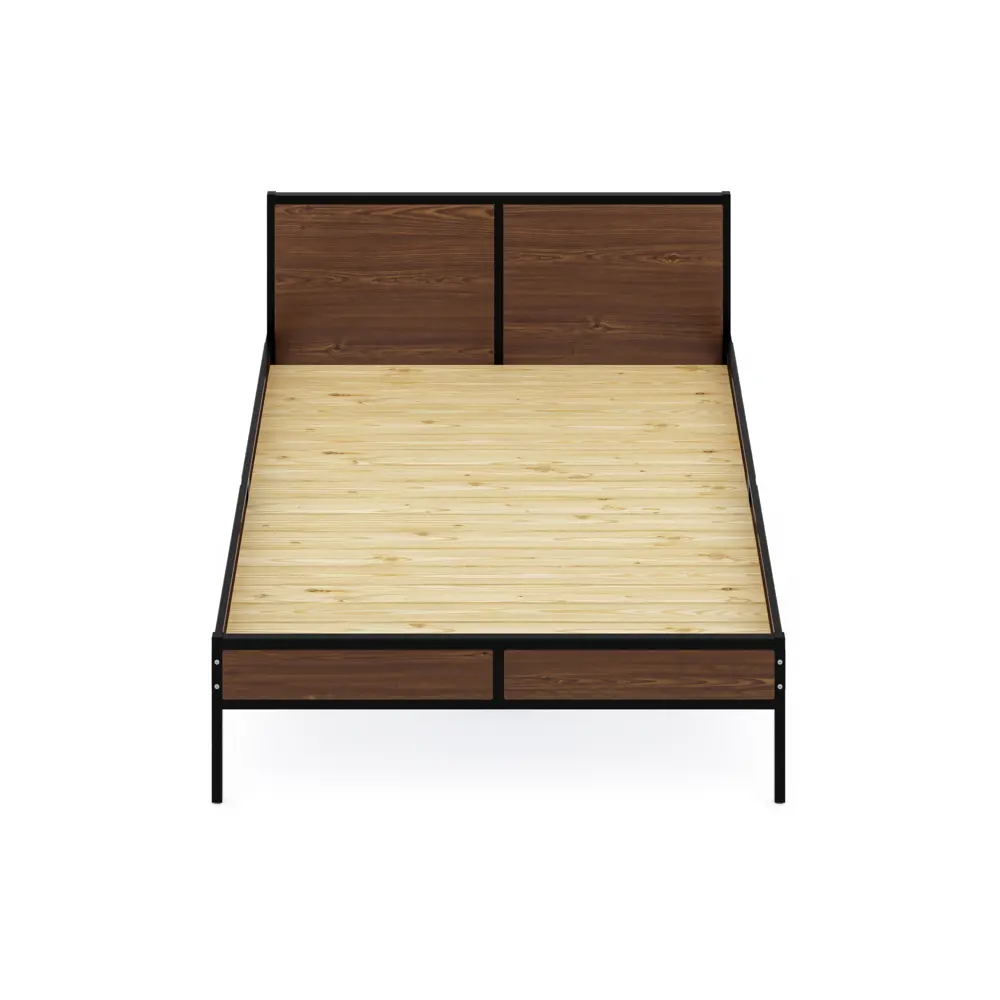 Фото 2 Кровать Solarius Kr120loft-temd-black-full 125 x 90 x 206 см сосна цвет черный Фото 2 Кровать Solarius Kr120loft-temd-black-full 125 x 90 x 206 см сосна цвет черный