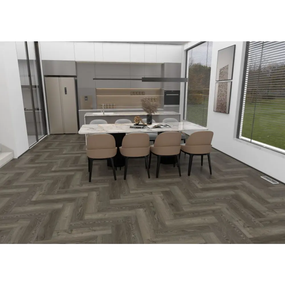 Фото 4 SPC плитка Texfloor Stone Parquet Дуб Амбер 33 класс толщина 4 мм 1.95 м², цена за упаковку Фото 4 SPC плитка Texfloor Stone Parquet Дуб Амбер 33 класс толщина 4 мм 1.95 м², цена за упаковку