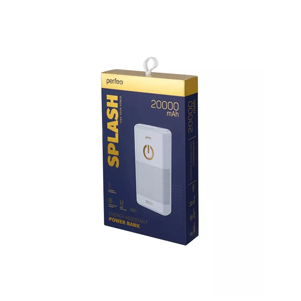 Фото 3 Внешний аккумулятор Perfeo PF_B4299 20000 мАч USB 1 А/2.1A Фото 3 Внешний аккумулятор Perfeo PF_B4299 20000 мАч USB 1 А/2.1A
