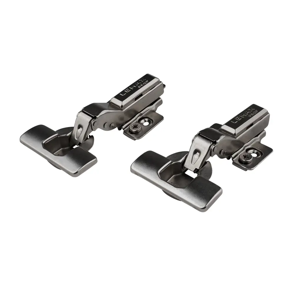 Фото Петля мебельная врезная Lemax Prof 2x2pcs-FHSB3-BN Фото Петля мебельная врезная Lemax Prof 2x2pcs-FHSB3-BN