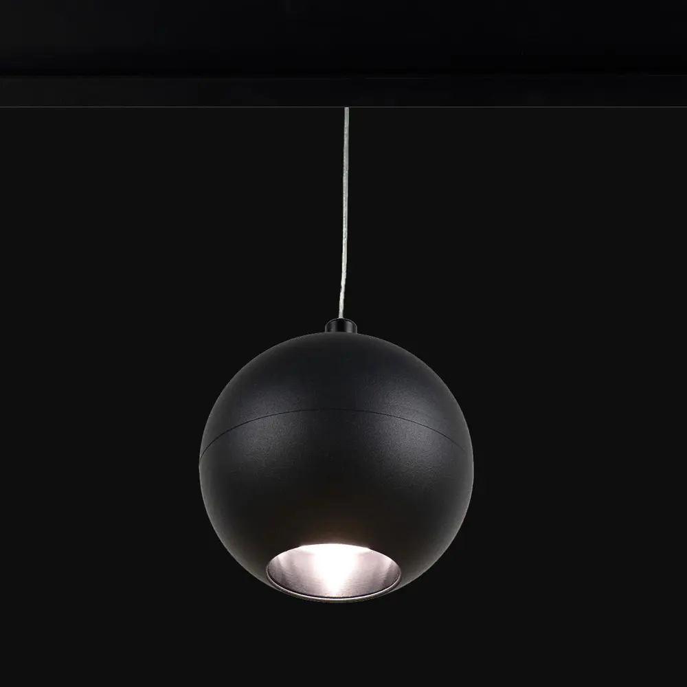 Фото 3 Трековый светильник подвесной светодиодный Loft it T024-06p 6 Вт магнитный теплый белый (желтый) свет цвет черный Фото 3 Трековый светильник подвесной светодиодный Loft it T024-06p 6 Вт магнитный теплый белый (желтый) свет цвет черный
