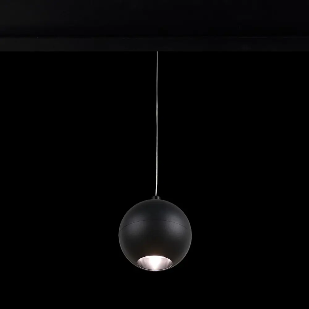 Фото 2 Трековый светильник подвесной светодиодный Loft it T024-06p 6 Вт магнитный теплый белый (желтый) свет цвет черный Фото 2 Трековый светильник подвесной светодиодный Loft it T024-06p 6 Вт магнитный теплый белый (желтый) свет цвет черный