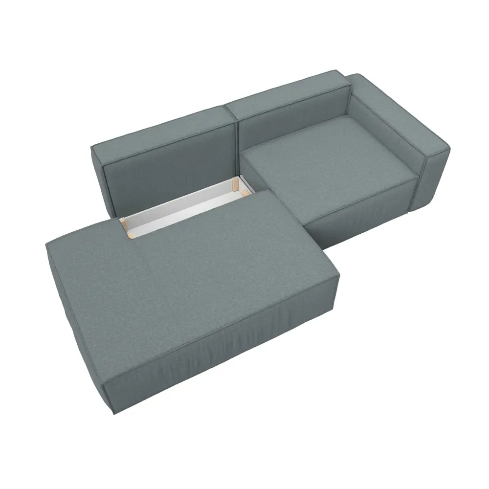 Фото 7 Диван прямой Прага Модерн подлокотник справа Лига диванов 124367 280x90x118 см рогожка цвет амур 07 серый Фото 7 Диван прямой Прага Модерн подлокотник справа Лига диванов 124367 280x90x118 см рогожка цвет амур 07 серый