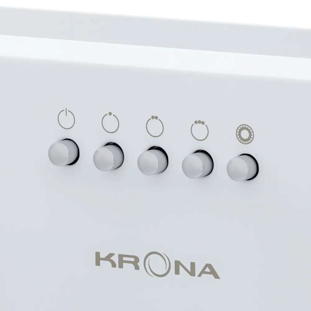 Фото 7 Встраиваемая вытяжка Krona Ameli 600 white PB 52.5 см цвет белый Фото 7 Встраиваемая вытяжка Krona Ameli 600 white PB 52.5 см цвет белый