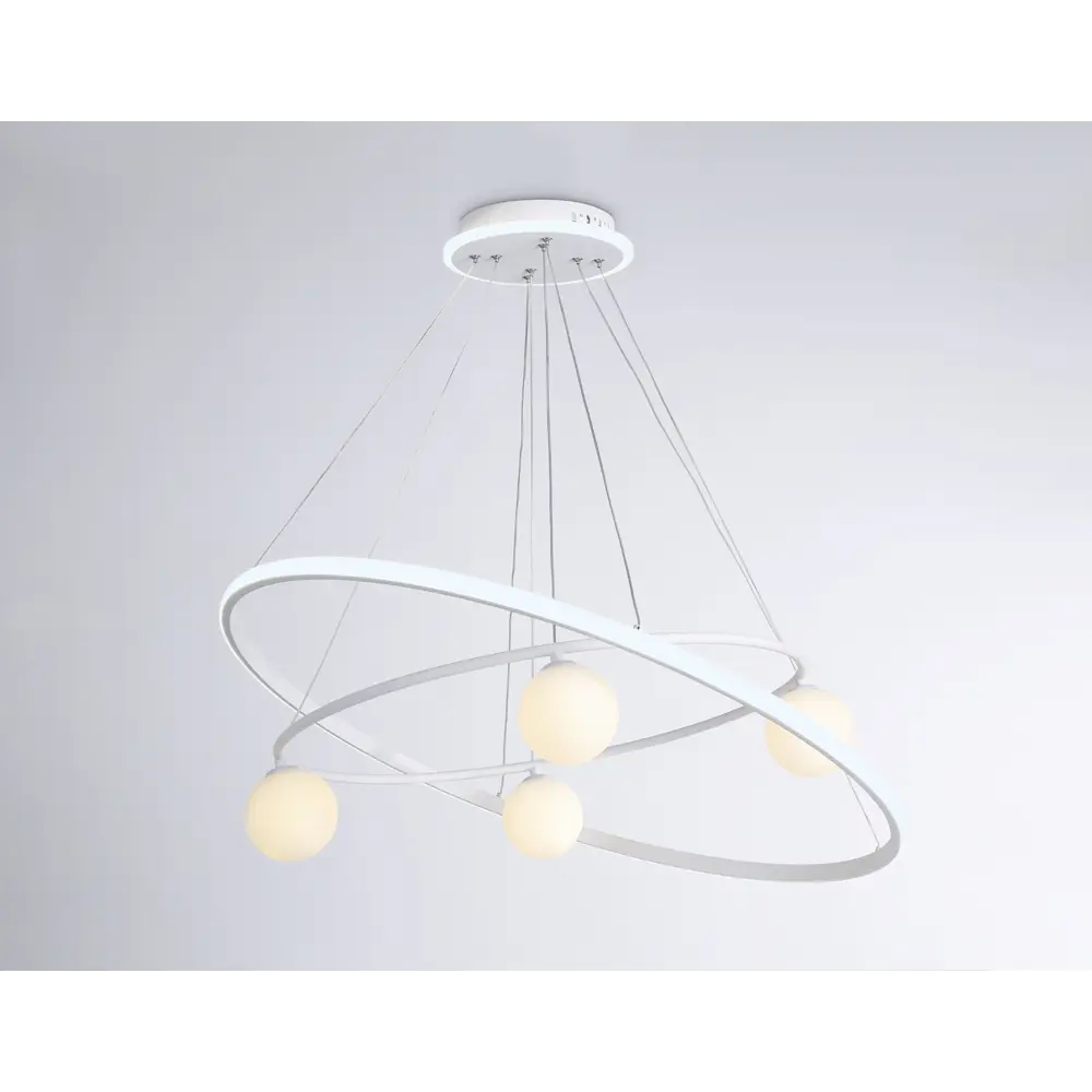 Фото 7 Светильник подвесной светодиодная Ambrella light Fl66326 с пультом управления 20 м² нейтральный белый свет цвет белый Фото 7 Светильник подвесной светодиодная Ambrella light Fl66326 с пультом управления 20 м² нейтральный белый свет цвет белый