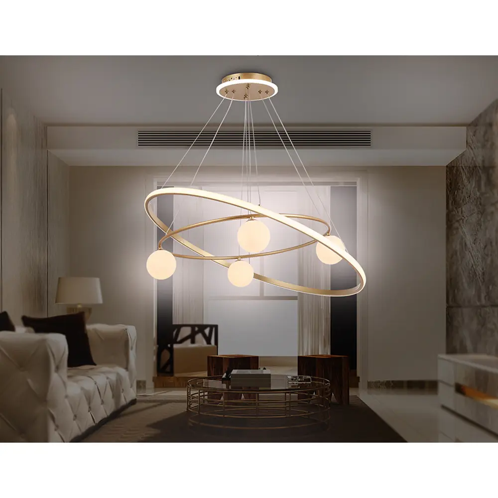 Фото 11 Светильник подвесной светодиодная Ambrella light Fl66326 с пультом управления 20 м² нейтральный белый свет цвет белый Фото 11 Светильник подвесной светодиодная Ambrella light Fl66326 с пультом управления 20 м² нейтральный белый свет цвет белый
