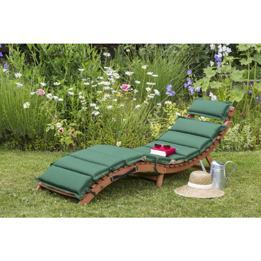 Фото Шезлонг с подушкой складной AFM-803A Beige-Green 180 x 54 x 68 см дерево/дерево коричневый Фото Шезлонг с подушкой складной AFM-803A Beige-Green 180 x 54 x 68 см дерево/дерево коричневый