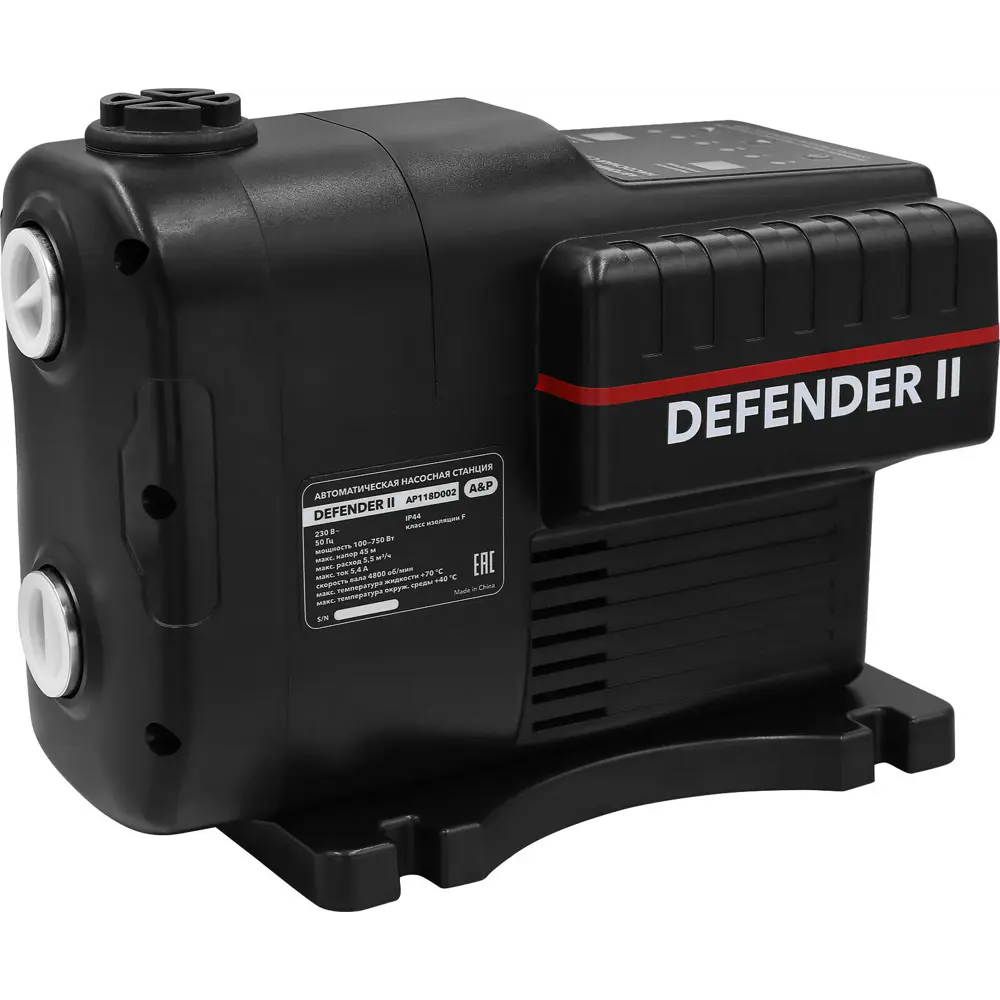 Фото Насосная станция A&p Defender ii расход 5496 л/ч Фото Насосная станция A&p Defender ii расход 5496 л/ч