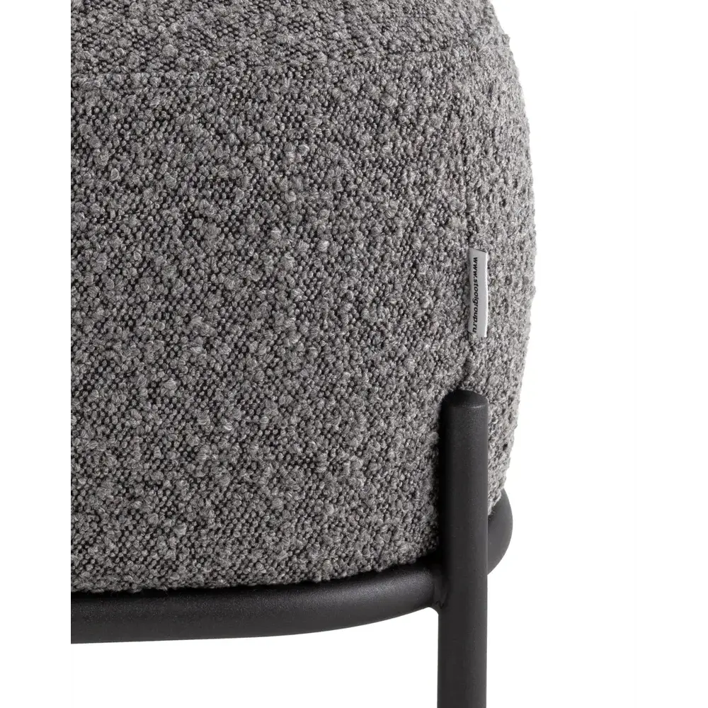 Фото 6 Пуф букле Stool Group Стоун vd-pf-stone-tr-dg, 41x41 см, цвет тёмно-серый Фото 6 Пуф букле Stool Group Стоун vd-pf-stone-tr-dg, 41x41 см, цвет тёмно-серый