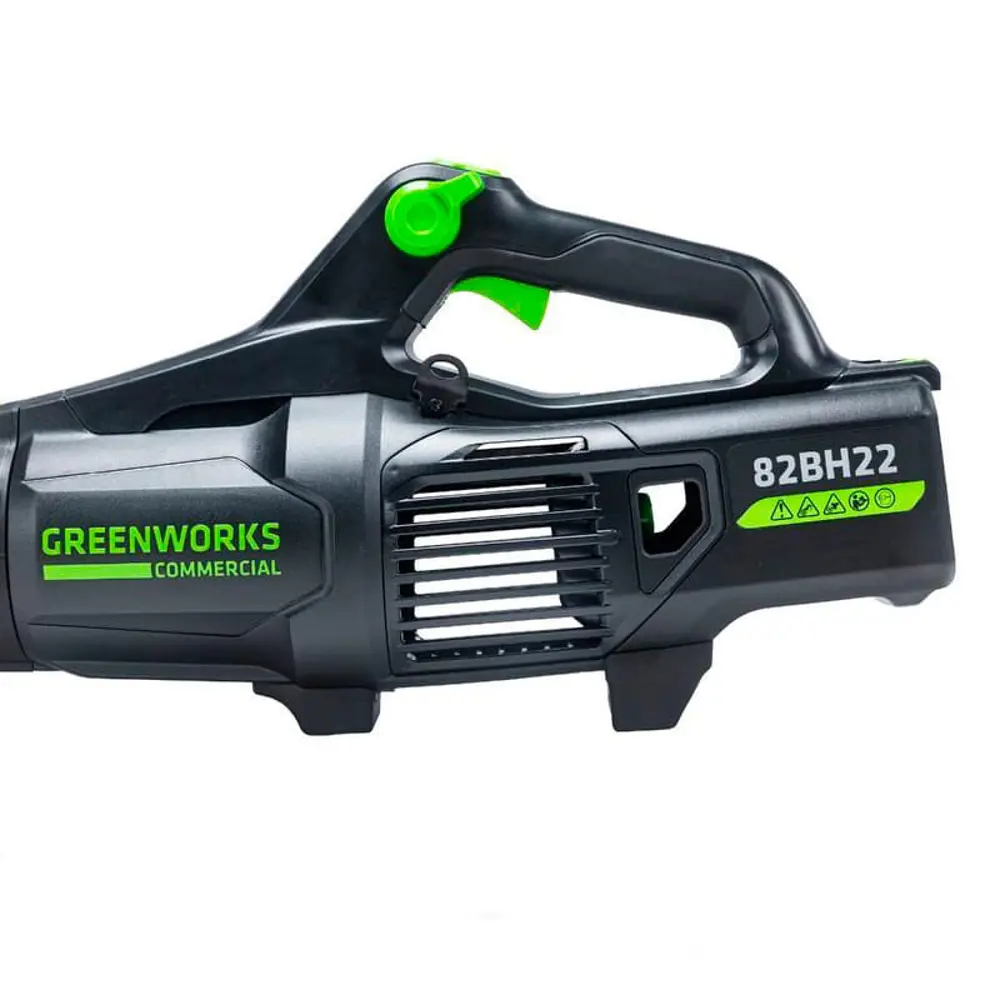Фото 4 Воздуходувка садовая аккумуляторная Greenworks 2407007 82 В, АКБ и ЗУ в комплекте Фото 4 Воздуходувка садовая аккумуляторная Greenworks 2407007 82 В, АКБ и ЗУ в комплекте