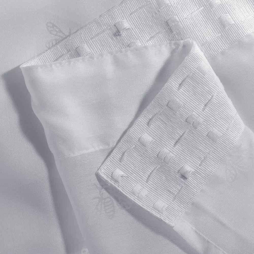 Фото 2 Тюль на шторной ленте Moroshka Zolotoy Roy 938-206-01, 270x280 см, цвет белый