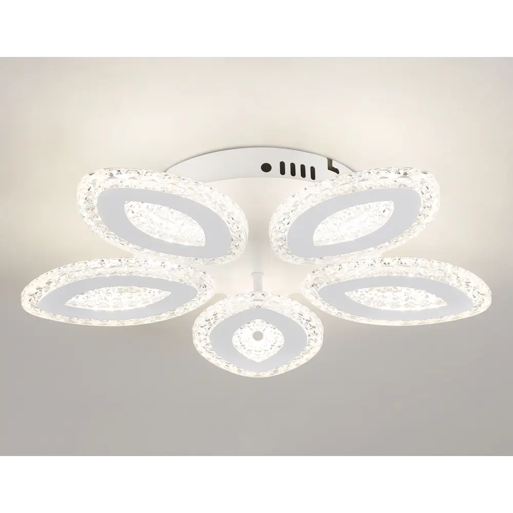 Фото 3 Люстра потолочная светодиодная Ambrella Light AMBR_FA4015 Acrylica с пультом управления 18 м² регулируемый белый свет цвет белый Фото 3 Люстра потолочная светодиодная Ambrella Light AMBR_FA4015 Acrylica с пультом управления 18 м² регулируемый белый свет цвет белый