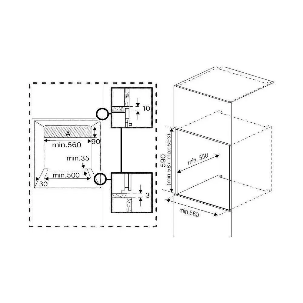 Фото 25 Электрический встраиваемый духовой шкаф Indesit IFE 3644 J BL 60x60x57 см цвет черный Фото 25 Электрический встраиваемый духовой шкаф Indesit IFE 3644 J BL 60x60x57 см цвет черный