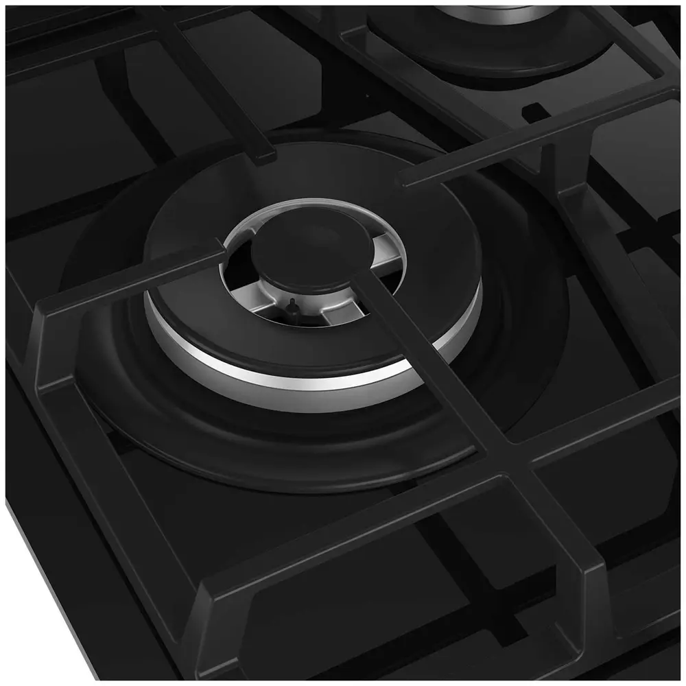 Фото 4 Газовая варочная панель Hotpoint HG 62FD/BK 59 см 4 конфорки цвет черный Фото 4 Газовая варочная панель Hotpoint HG 62FD/BK 59 см 4 конфорки цвет черный
